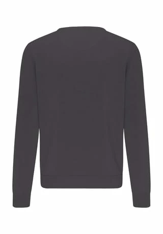 Fynch-Hatton® Pullover, Uni, Für Herren Dunkelgrau 4 Fynch-Hatton® Pullover, Uni, Für Herren Dunkelgrau – Bild 2