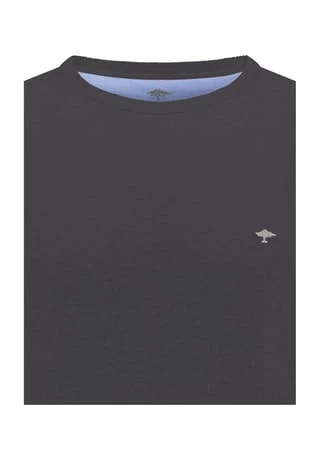 Fynch-Hatton® Pullover, Uni, Für Herren Dunkelgrau 5 Fynch-Hatton® Pullover, Uni, Für Herren Dunkelgrau – Bild 3