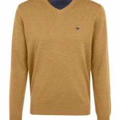 Fynch-Hatton® Pullover, V-Ausschnitt, Für Herren Gelb