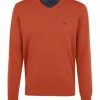 Fynch-Hatton® Pullover, V-Ausschnitt, Für Herren Orange -Galeria Geschäft unnamed file 1792