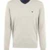 Fynch-Hatton® Pullover, V-Ausschnitt, Für Herren Weiß -Galeria Geschäft unnamed file 1797
