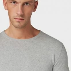 TOM TAILOR Strickpullover, Basic, Rippbündchen, Für Herren Grau 15 TOM TAILOR Strickpullover, Basic, Rippbündchen, Für Herren Grau -Galeria Geschäft unnamed file 1806