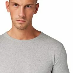 TOM TAILOR Strickpullover, Basic, Rippbündchen, Für Herren Grau 17 TOM TAILOR Strickpullover, Basic, Rippbündchen, Für Herren Grau -Galeria Geschäft unnamed file 1808