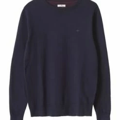 TOM TAILOR Strickpullover, Rippbündchen, Für Herren Navy -Galeria Geschäft unnamed file 1818