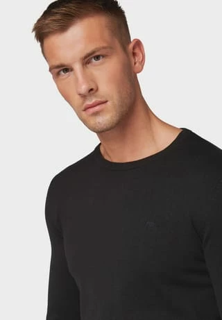 TOM TAILOR Pullover, Unifarben, Rundhalsausschnitt, Für Herren Farbe Wählen 7 TOM TAILOR Pullover, Unifarben, Rundhalsausschnitt, Für Herren Farbe Wählen – Bild 5