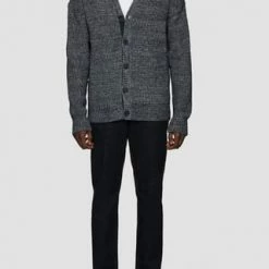 S.Oliver Red Label Strickjacke, Knopfleiste, Für Herren Dunkelblau -Galeria Geschäft unnamed file 1870