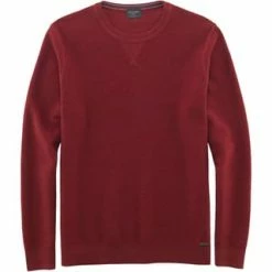 OLYMP Pullover, Baumwolle, Für Herren 35 ROT