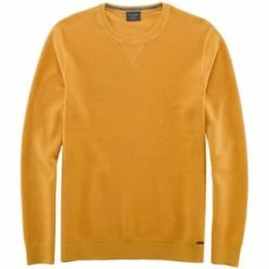 OLYMP Pullover, Baumwolle, Für Herren 56 OCKER