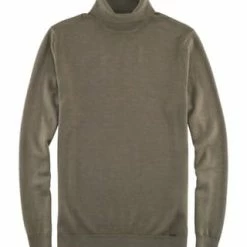 OLYMP Pullover, Rollkragen, Für Herren 47 OLIV