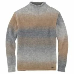 OLYMP Pullover, Stehkragen, Farbverlauf, Für Herren 62 GRAU