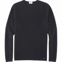 OLYMP Level Five Strick Pullover, V-Ausschnitt, Für Herren 18 MARINE