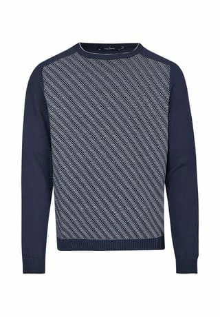 DANIEL HECHTER Strickpullover DH-ECO Midnight Blue 3 DANIEL HECHTER Strickpullover DH-ECO Midnight Blue