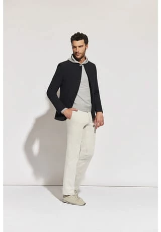 DANIEL HECHTER Kapuzenpullover Silver 7 DANIEL HECHTER Kapuzenpullover Silver – Bild 5