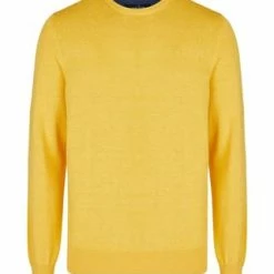 DANIEL HECHTER Rundhalspullover Yellow