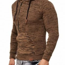 RUSTY NEAL Kapuzenpullover Mit Stylischem Ausschnitt Camel/ Navy 19 RUSTY NEAL Kapuzenpullover Mit Stylischem Ausschnitt Camel/ Navy -Galeria Geschäft unnamed file 1991