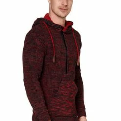 RUSTY NEAL Kapuzenpullover Mit Stylischem Ausschnitt Anthrazit/ Rot 12 RUSTY NEAL Kapuzenpullover Mit Stylischem Ausschnitt Anthrazit/ Rot -Galeria Geschäft unnamed file 1993