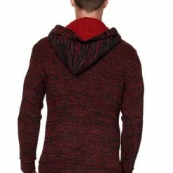 RUSTY NEAL Kapuzenpullover Mit Stylischem Ausschnitt Anthrazit/ Rot 14 RUSTY NEAL Kapuzenpullover Mit Stylischem Ausschnitt Anthrazit/ Rot -Galeria Geschäft unnamed file 1995