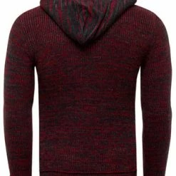 RUSTY NEAL Kapuzenpullover Mit Stylischem Ausschnitt Anthrazit/ Rot 16 RUSTY NEAL Kapuzenpullover Mit Stylischem Ausschnitt Anthrazit/ Rot -Galeria Geschäft unnamed file 1997