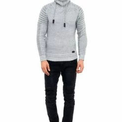 RUSTY NEAL Strickpullover Mit Hochabschließendem Kragen Grau -Galeria Geschäft unnamed file 2021