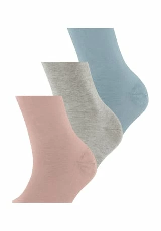 ESPRIT Socken, 3er-Pack, Rippbund, Für Damen 0030 SORTIMENT 4 ESPRIT Socken, 3er-Pack, Rippbund, Für Damen 0030 SORTIMENT – Bild 2