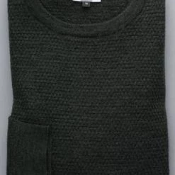 ETERNA Unifarbener Herren-Strickpullover Khaki -Galeria Geschäft unnamed file 2044
