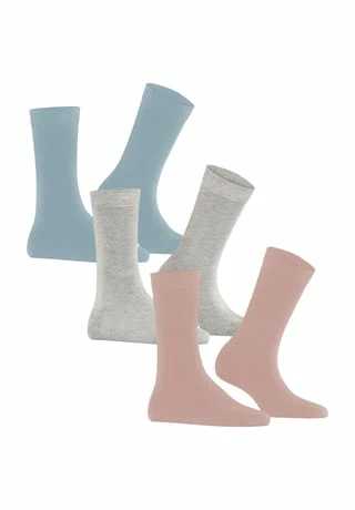 ESPRIT Socken, 3er-Pack, Rippbund, Für Damen 0030 SORTIMENT 6 ESPRIT Socken, 3er-Pack, Rippbund, Für Damen 0030 SORTIMENT – Bild 4