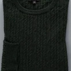 ETERNA Unifarbener Herren-Strickpullover Tanne -Galeria Geschäft unnamed file 2086