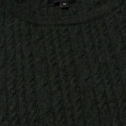 ETERNA Unifarbener Herren-Strickpullover Tanne -Galeria Geschäft unnamed file 2087