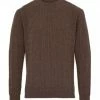 ETERNA Unifarbener Herren-Strickpullover Camel -Galeria Geschäft unnamed file 2100