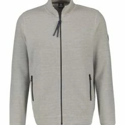 LERROS Strickjacke, Reißverschluss, Für Herren 101 WEISS