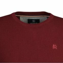 LERROS Pullover, Rundhals, Stickerei, Für Herren 371 MERLOT 11 LERROS Pullover, Rundhals, Stickerei, Für Herren 371 MERLOT -Galeria Geschäft unnamed file 2141