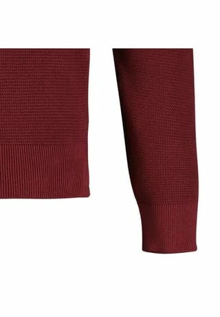 LERROS Pullover, Rundhals, Stickerei, Für Herren 371 MERLOT 6 LERROS Pullover, Rundhals, Stickerei, Für Herren 371 MERLOT – Bild 4