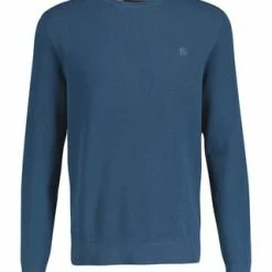 LERROS Pullover, Rundhals, Stickerei, Für Herren 459 DUSTY BLUE