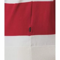 MAERZ MUENCHEN Pullover, Polokragen, Streifen, Für Herren 502 OFF WHITE -Galeria Geschäft unnamed file 2166