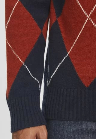 MAERZ MUENCHEN Pullover, Stehkragen, Für Herren 399 NAVY 7 MAERZ MUENCHEN Pullover, Stehkragen, Für Herren 399 NAVY – Bild 5