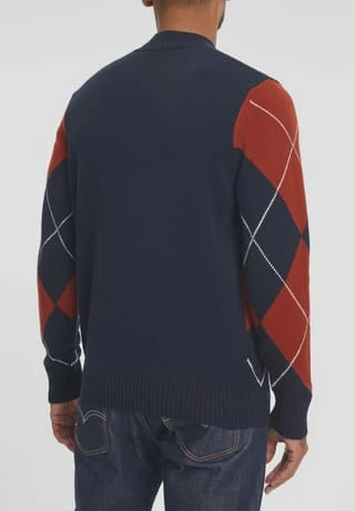 MAERZ MUENCHEN Pullover, Stehkragen, Für Herren 399 NAVY 8 MAERZ MUENCHEN Pullover, Stehkragen, Für Herren 399 NAVY – Bild 6