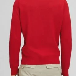 MAERZ MUENCHEN Pullover, Rundhals, Für Herren 469 POPPY RED -Galeria Geschäft unnamed file 2178