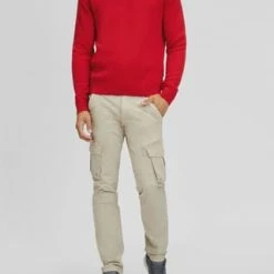 MAERZ MUENCHEN Pullover, Rundhals, Für Herren 469 POPPY RED -Galeria Geschäft unnamed file 2181