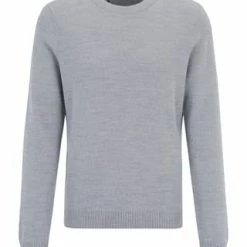 MAERZ MUENCHEN Pullover, Rundhals, Für Herren 559 STONE GREY