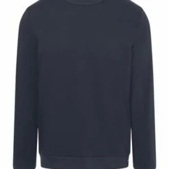 MAERZ MUENCHEN Pullover, Baumwolle, Rundhals, Für Herren 399 NAVY