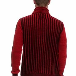 RUSTY NEAL Pullover In Coolem Design Schwarz/ Rot 11 RUSTY NEAL Pullover In Coolem Design Schwarz/ Rot -Galeria Geschäft unnamed file 2212
