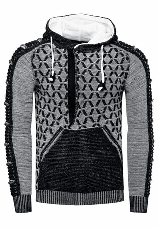 RUSTY NEAL Pullover In Ausgefallenem Design Schwarz 4 RUSTY NEAL Pullover In Ausgefallenem Design Schwarz – Bild 2
