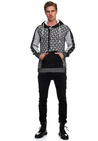 RUSTY NEAL Pullover In Ausgefallenem Design Schwarz 9 RUSTY NEAL Pullover In Ausgefallenem Design Schwarz – Bild 7