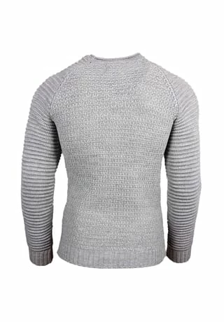 Pullover in modischem Grobstrick-Design RUSTY NEAL Pullover In Modischem Grobstrick-Design Grau -Galeria Geschäft unnamed file 2232