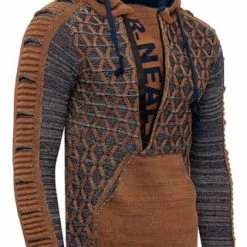 RUSTY NEAL Pullover In Ausgefallenem Design Camel 11 RUSTY NEAL Pullover In Ausgefallenem Design Camel -Galeria Geschäft unnamed file 2241