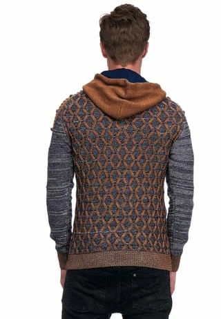 RUSTY NEAL Pullover In Ausgefallenem Design Camel 7 RUSTY NEAL Pullover In Ausgefallenem Design Camel – Bild 5