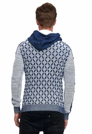 RUSTY NEAL Pullover In Ausgefallenem Design Petrol 7 RUSTY NEAL Pullover In Ausgefallenem Design Petrol – Bild 5