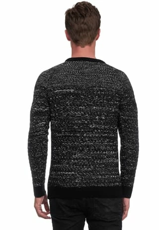 Pullover mit modischen Knöpfen RUSTY NEAL Pullover Mit Modischen Knöpfen Schwarz -Galeria Geschäft unnamed file 2262