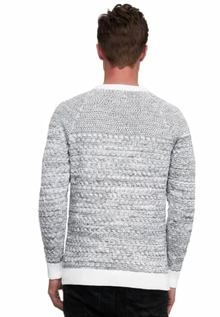 Pullover mit modischen Knöpfen RUSTY NEAL Pullover Mit Modischen Knöpfen Weiß -Galeria Geschäft unnamed file 2268