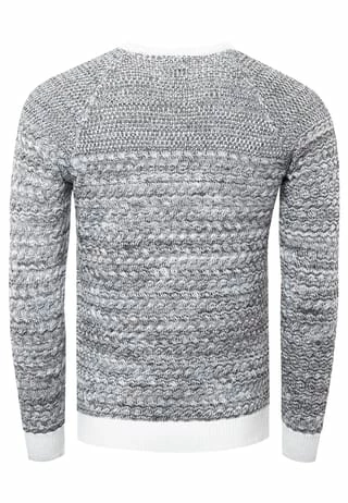 Pullover mit modischen Knöpfen RUSTY NEAL Pullover Mit Modischen Knöpfen Weiß -Galeria Geschäft unnamed file 2270